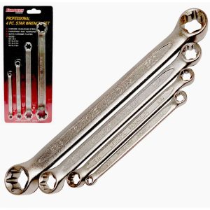 Llaves Torx - E6 a E24 - 4 pcs.