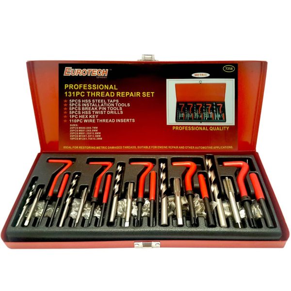 Insertos de rosca- kit 131 pcs.