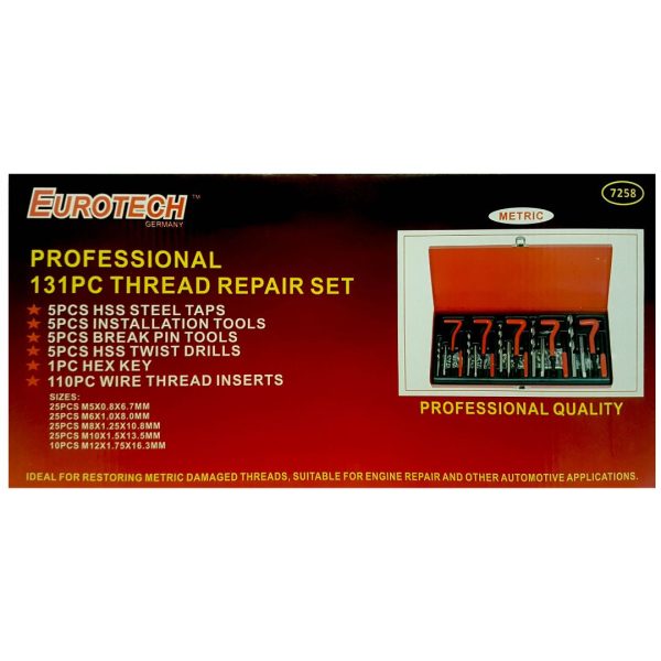 Insertos de rosca- kit 131 pcs. - Imagen 3