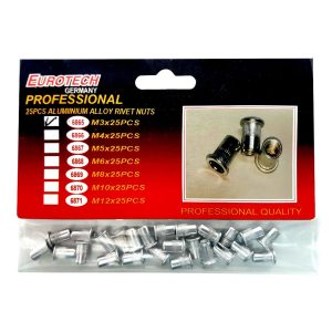 Remaches Roscados aluminio x 25 pcs. | M3