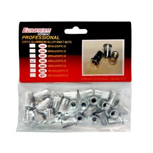 Remaches Roscados aluminio x 25 pcs. | M6