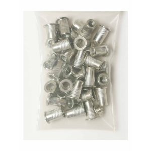 25 remaches acero M6