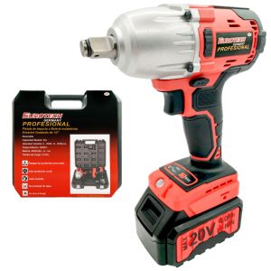 Pistola de impacto a batería - Torque 500 Nm - Enc. 1/2"