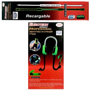 Lámpara de trabajo Flexible - LED recargable - 15"