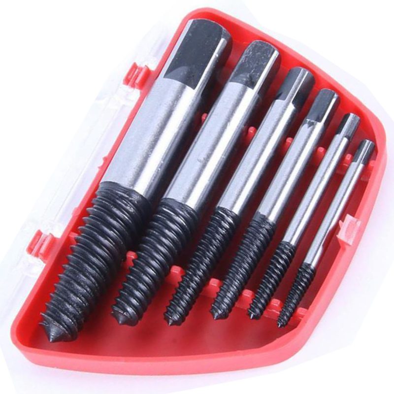 Contramachos / Extractor de tornillos rosca izquierda - 5 pcs.