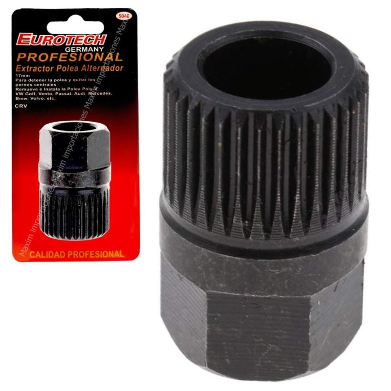 Dado extractor de polea alternador de 33 dientes