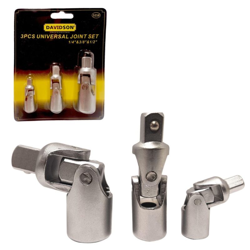 Movimiento universal x 3 pcs - 1/4" 3/8" 1/2"