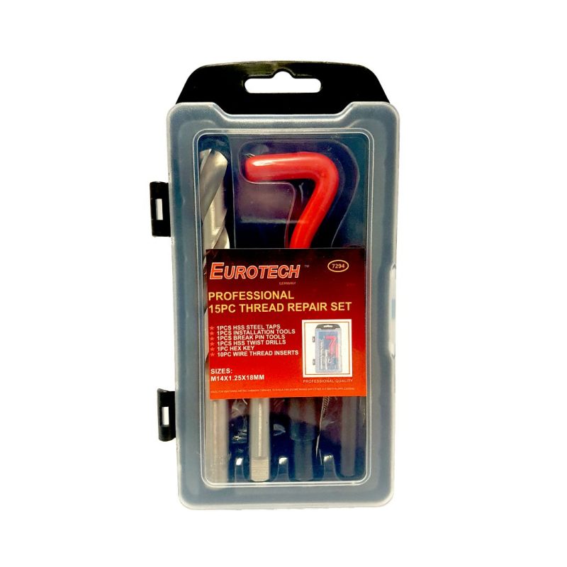 Insertos M14x1.25x18 mm - kit 15 pcs.