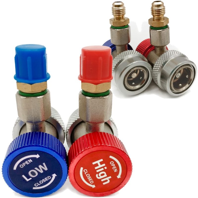 Acoples R134a - Alta y Baja