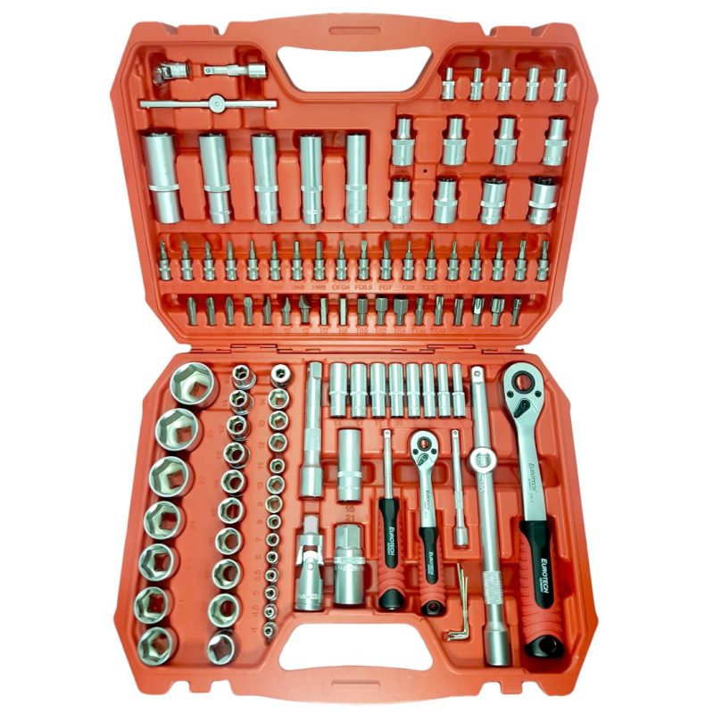 Tubos largos y cortos y accesorios 1/4" 1/2" - 110 pcs.