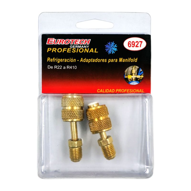 Adaptadores para manifold - R22 a R410