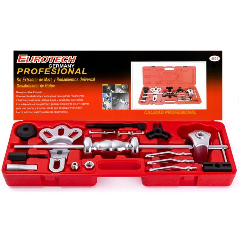 Extractor maza rodamiento / Saca bollos - golpe impacto