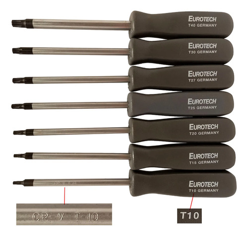 Destornilladores Torx T10 - T40 | Juego X7