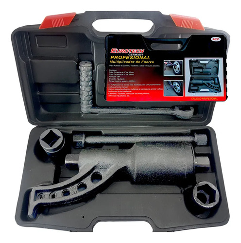 Multiplicador de fuerza - dados 32 33 mm.